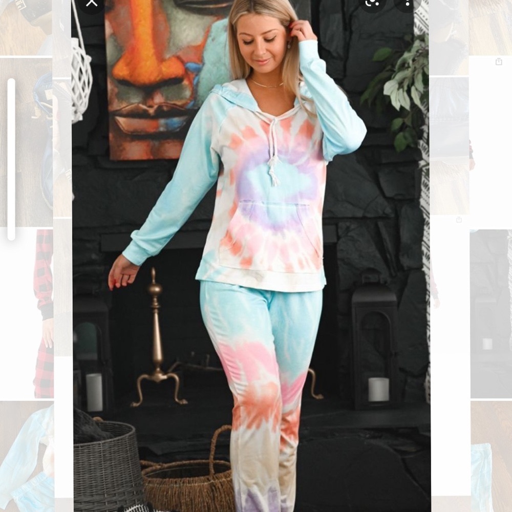 Brand New Tie Dye Sweatsuit